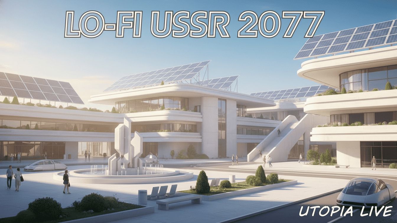 ✨ Utopian Sovietwave Live — Lo-Fi / Retro Sci-Fi / Synth Noir | смотреть онлайн