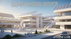 ✨ Utopian Sovietwave Live — Lo-Fi / Retro Sci-Fi / Synth Noir |