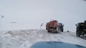 Работа по зимникам ямала