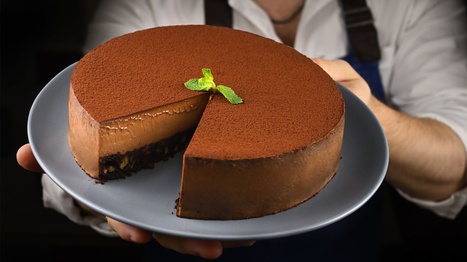 Шоколадный чизкейк без печенья. Мега вкусно и просто! смотреть онлайн