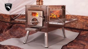 Обзор печей для палаток Берег / Камины Малый, Средний и Большой