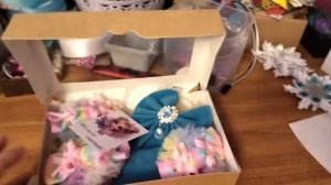 ✨Обзор готовых работ 👸🏻Подготовка к 🎄полным ходом❄️ очень много заколок🎀🤗😉