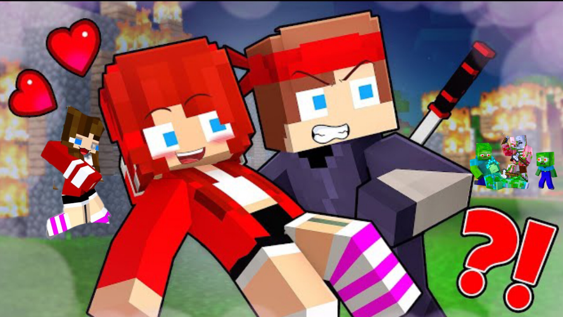 Я стал НИНДЗЕЙ и спас сестру в МАЙНКРАФТЕ, МУЛЬТФИЛЬМ смотреть онлайн