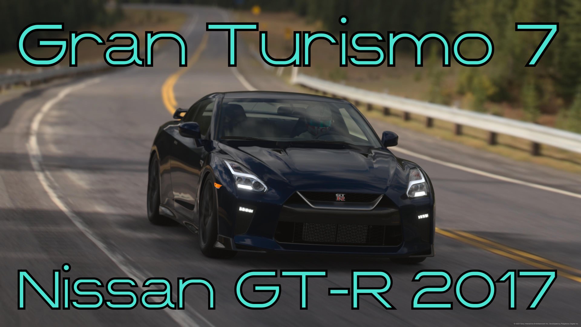 Nissan GT-R 2017 — безжалостный охотник за секундами в мире Gran Turismo 7 🌍⚡️ смотреть онлайн