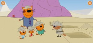 Три Кота Мультфильм Игра в песочнице