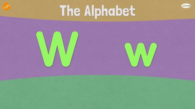 Letter W | Early Phonics | Think Read Write | ELF Learning смотреть онлайн