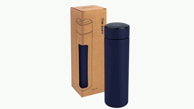 Термос TIM SOFT с индикатором температуры 420мл., Темно-синий 6400.14 смотреть онлайн