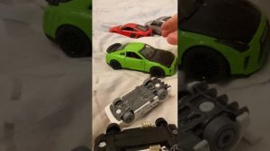 Машинки попали в аварию эвакуатор и спас