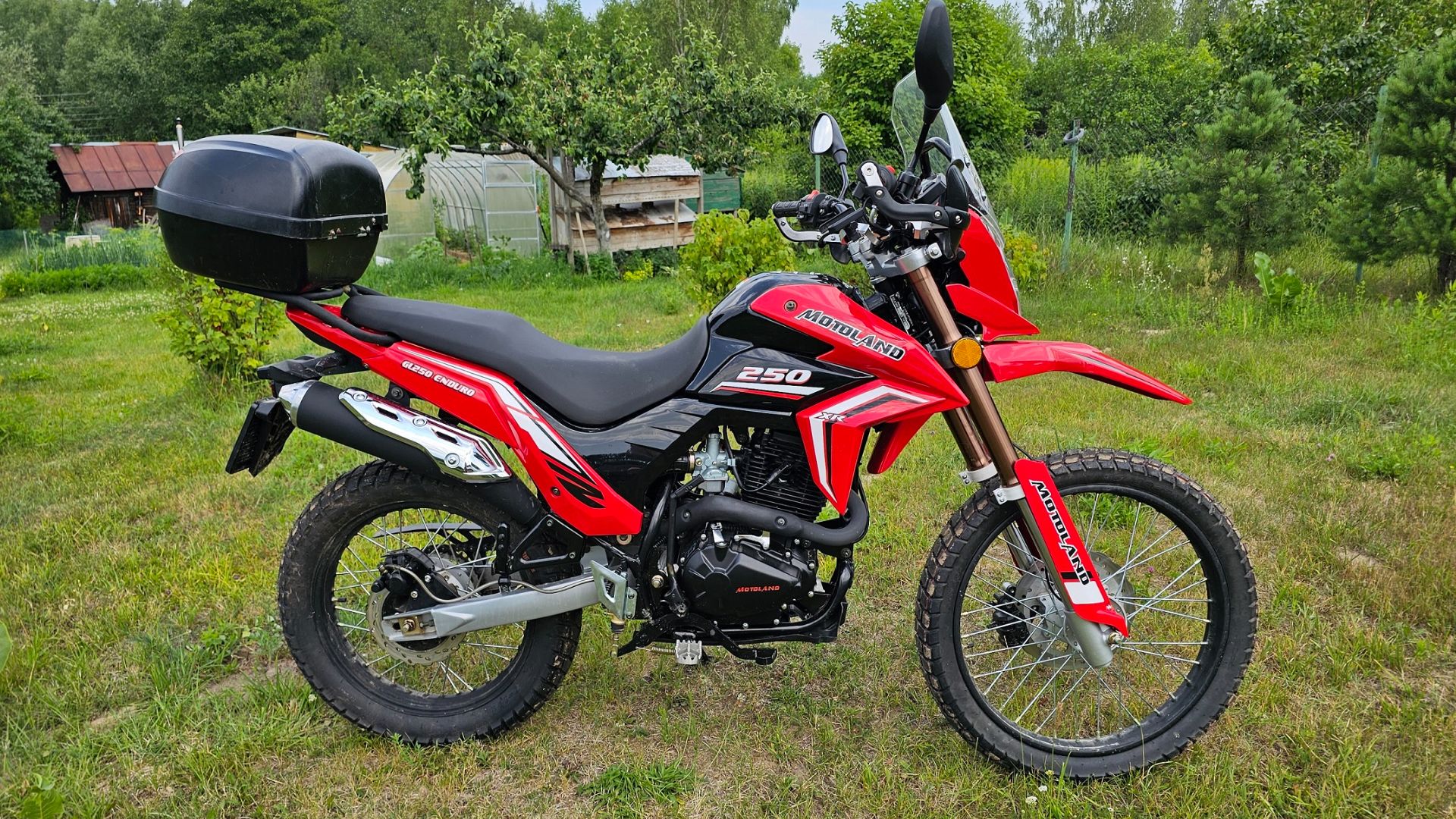 Как я доработал под себя мотоцикл Motoland XR250 Enduro