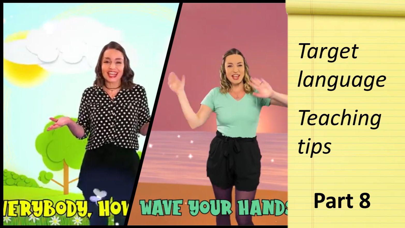 Hello AND Goodbye songs in one file (Part 8: Miss Linky) || Teaching Tips смотреть онлайн