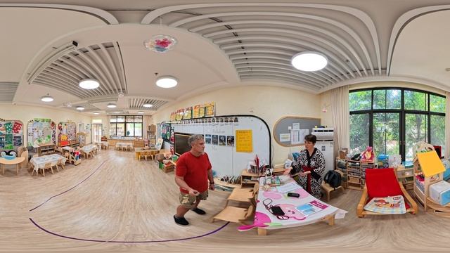 От горшков до печей для пиццы. Экскурсия по китайскому садику в формате 360 градусов.