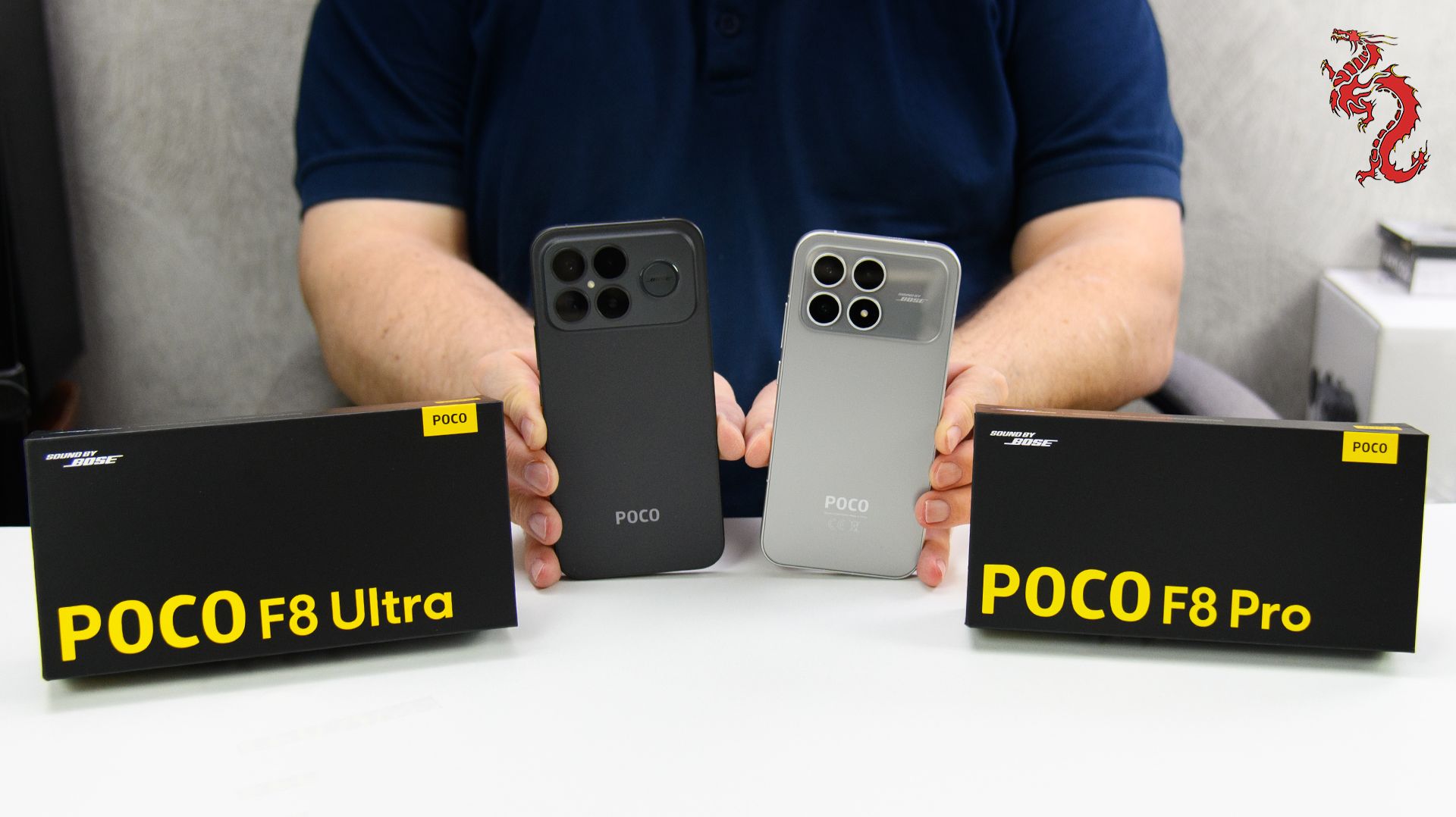 POCO F8 Ultra и F8 Pro //Подробная распаковка и сравнение смотреть онлайн
