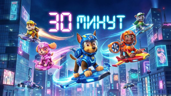 Щенячий патруль, Скай, Маршал, Эверест, Гончик, Крепыш, Либерти, Роки и Зума новый мега сборник