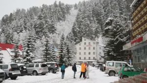 Приэльбрусье, юбилейный фестиваль творческого горнолыжного клуба "ЧЕГЕТиЯ"
