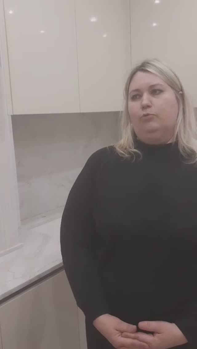 Отзыв Олеси - Кухня на заказ от Цветков Мебель