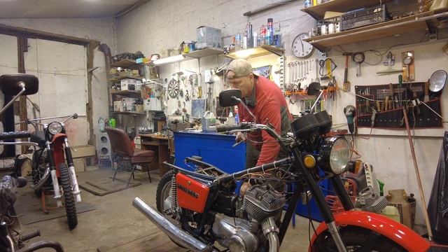 Первый запуск мотора Планеты-5 (с коляской) смотреть онлайн