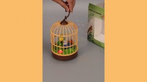 Музыкальная интерактивная игрушка TrendToys развивающий Попугай в клетке LDG050