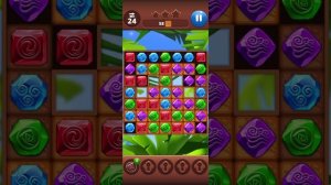 Планета Самоцветов 29 и 30 уровень три в ряд