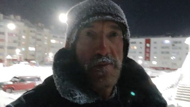 Заполярье. Мороз -38