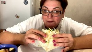 Быстро сделала и сожрала/ШАУРМА домашняя,самолепная/Жру,как ,хрюшка:Хрю-Хрю🤣/мукбанг