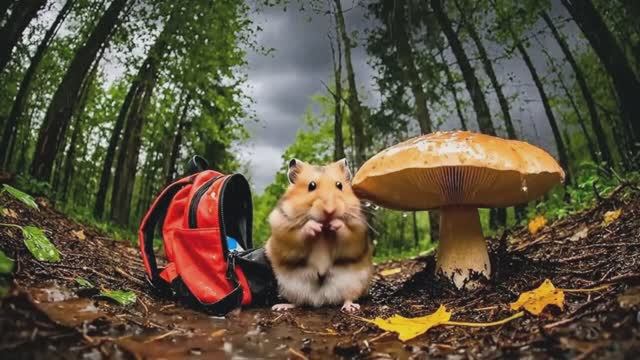 ХОМЯК В ЛЕСУ🐹 Милые Приключения | Новая серия