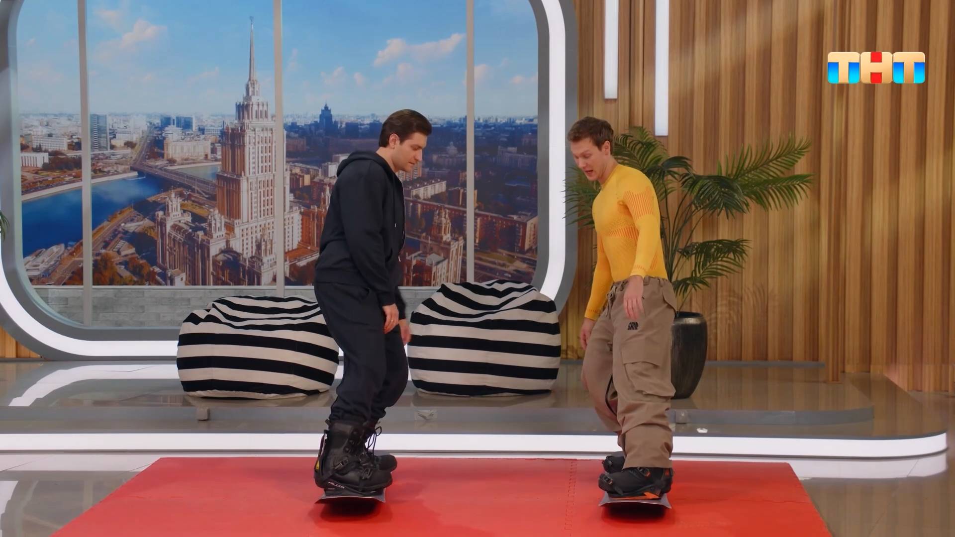 Мастер-класс по катанию на сноуборде от вице-чемпиона России Евгения Генина