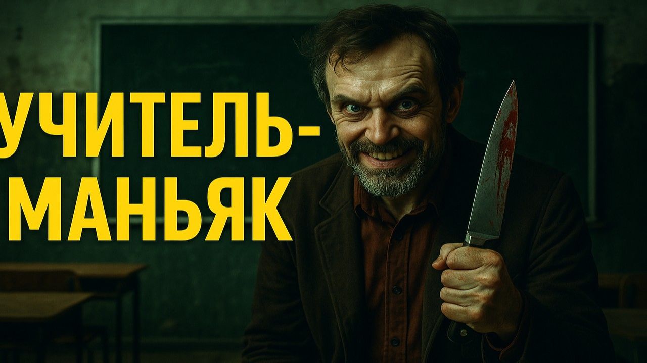 Учитель-маньяк: Он должен был учить… но стал убийцей. Школа превратилась в ловушку… Страшные Истории смотреть онлайн
