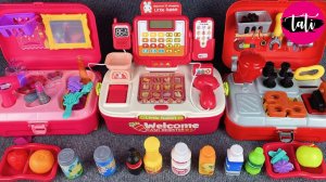 Распаковка кассового аппарата и набора инструментов Обзор игрового набора | ASMR