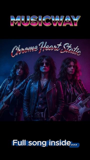 MusicWay - Chrome Heart Static #Shorts #hardrock #rock #guitar #metal