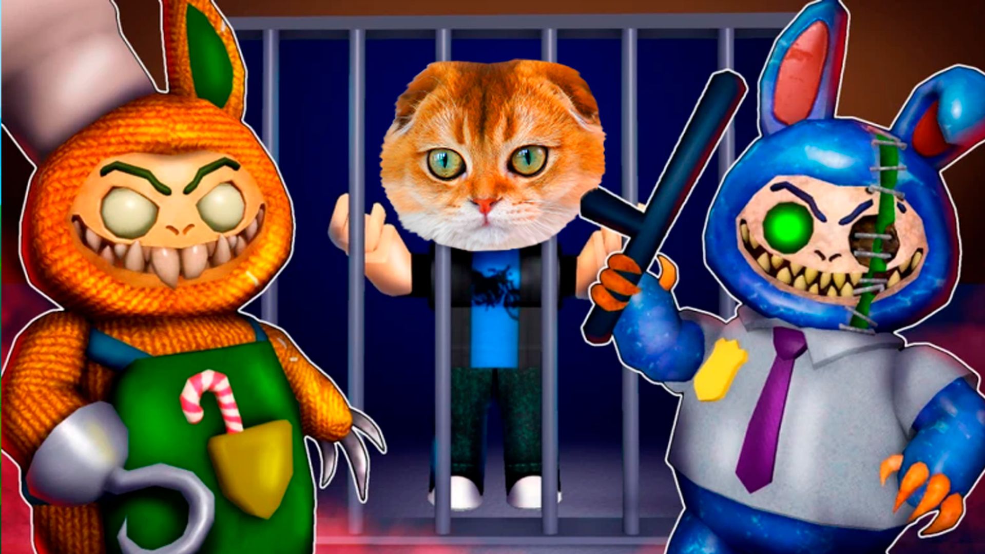 ПОБЕГ ИЗ ФАБРИКИ ИГРУШЕК В РОБЛОКС! ЛАБУБУ СТАЛИ БУБУБУ И ПОЙМАЛИ МЕНЯ! смотреть онлайн