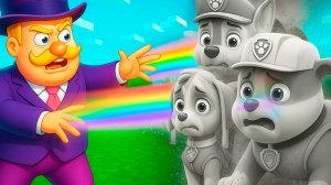 МЭР ХАМДИНГЕР УКРАЛ ВСЕ ЦВЕТА У ЩЕНЯЧЬЕГО ПАТРУЛЯ В МАЙНКРАФТЕ