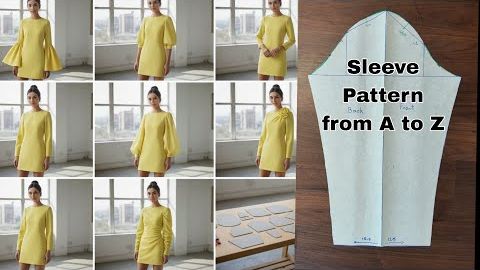 Выкройка рукава от А до Я. Подробный урок для начинающих ✂️ смотреть онлайн