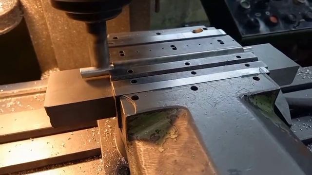 Фрезерование квадрата на валу