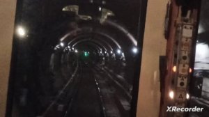 Перегон Площадь Мужества🔴-Лесная🔴из кабины ретро поезда.