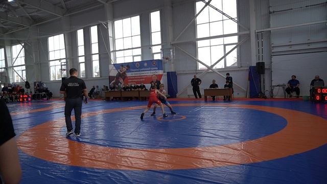 Новотитаровская 2025 г. Вес 44 кг. Бичурин Артём (Новокубанский р-н)-Ефимов Глеб (Ейский р-н)