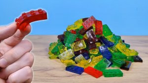 Что можно построить из желейных кубиков Лего?