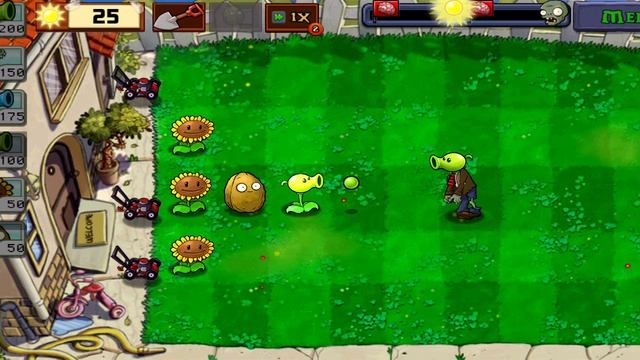 вторая часть растения против зомби