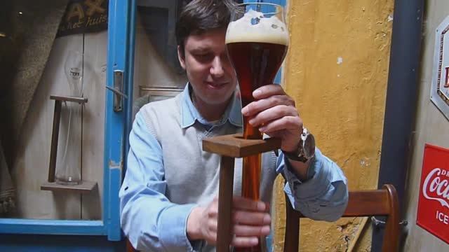 Пиво Kwak в городе Гент (Бельгия). смотреть онлайн