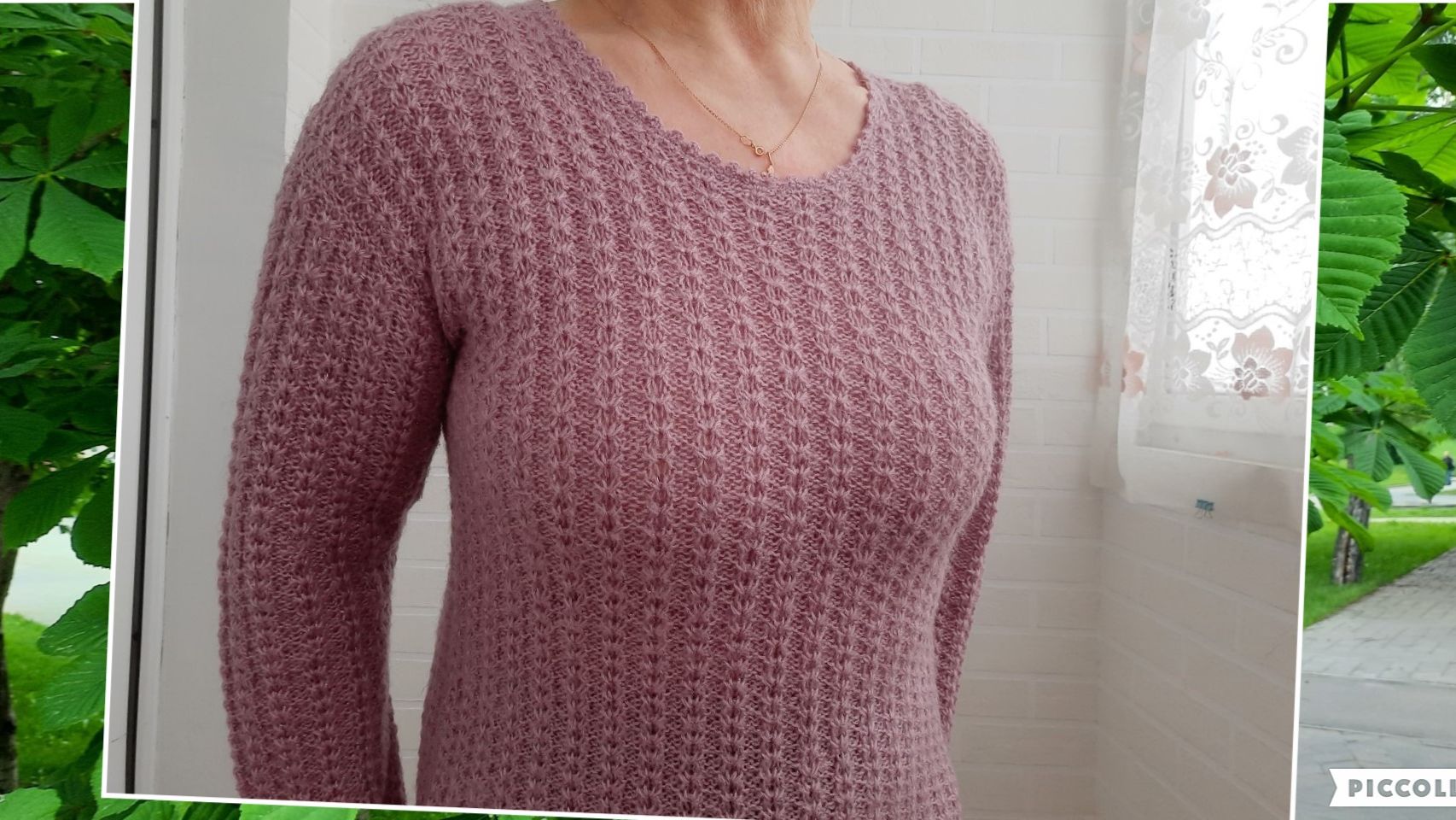 Мелкий узор для джемпера.. смотреть онлайн