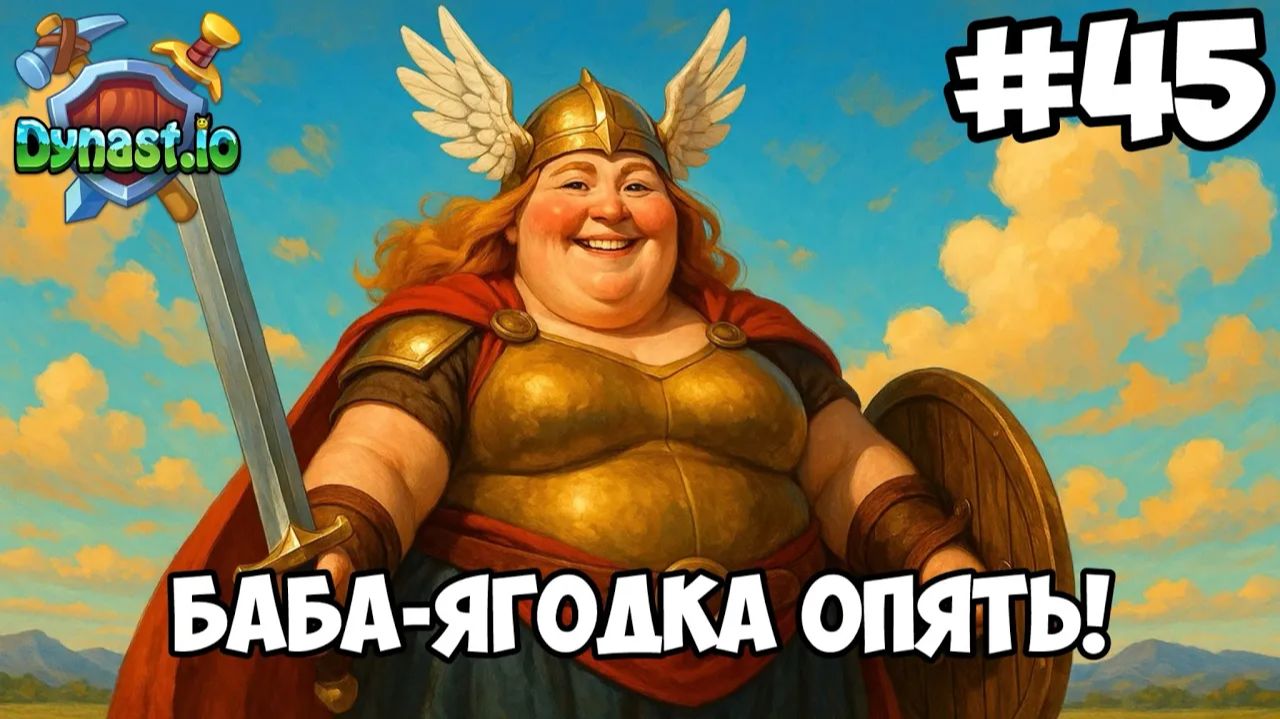БАБА-ЯГОДКА ОПЯТЬ! ► Dynast.io #45 смотреть онлайн