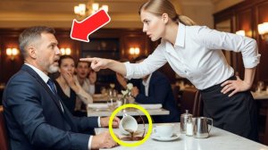 Все боялись этого МИЛЛИОНЕРА… пока новая ОФИЦИАНТКА не выставила его на посмешище