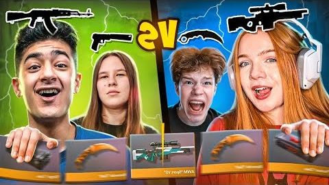 ДУЭЛЬ 2 vs 2 но CО СЛУЧАЙНЫМ ДРОПОМ ИЗ УДАЛЕННОГО КЕЙСА В STANDOFF 2 смотреть онлайн