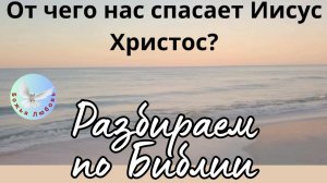 ЧТО ОЗНАЧАЕТ СПАСЕНИЕ ЧЕЛОВЕКА? РАЗБИРАЕМ ПО БИБЛИИ - СЛОВУ БОЖЬЕМУ. РАЗМЫШЛЕНИЯ ИРИНЫ БОГОЛЮБОВОЙ.