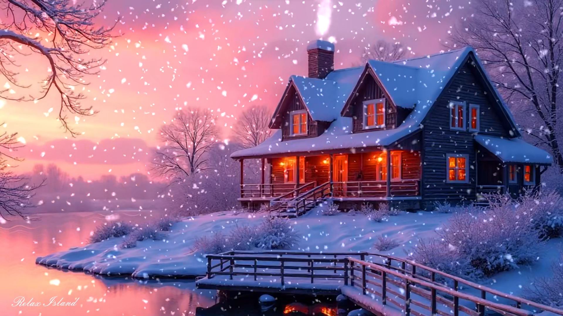 ❄️ ЗИМНЯЯ БЕЗУМНО КРАСИВАЯ МУЗЫКА ДЛЯ ДУШИ 🎵 БАРХАТНАЯ УСПОКАИВАЮЩАЯ МУЗЫКА ДЛЯ СНА СЛУШАТЬ ОНЛАЙН смотреть онлайн