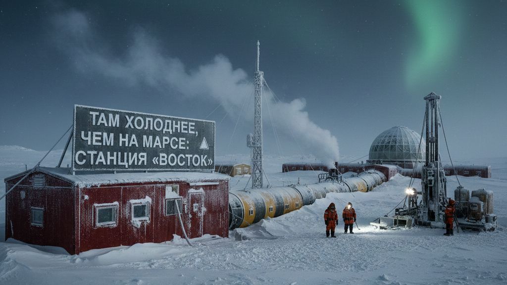 Там холоднее, чем на Марсе: станция «Восток» смотреть онлайн