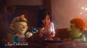 Красные туфли и семь гномов.