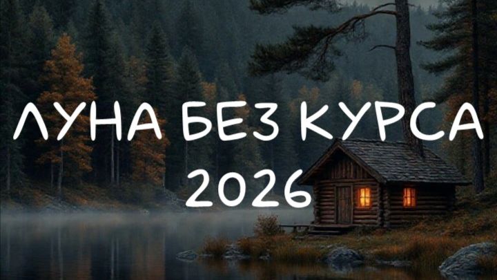 ЛУНА БЕЗ КУРСА 2026/ Удачные и неудачные дни в 2026 #лунабезкурса #гороскоп #неэффективнаялуна2026 смотреть онлайн