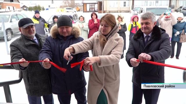 Новая врачебная амбулатория открылась в селе Черемное Павловского района смотреть онлайн