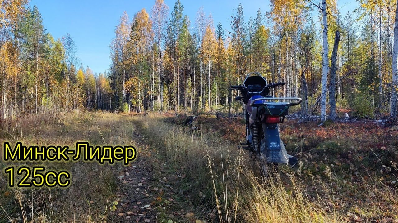 [5] Минск-Лидер 125сс ｜ Колейная дорога до вырубки
