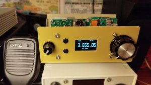 Трансивер на SA612.  QRP QSO мощностью 3W на 80-ке